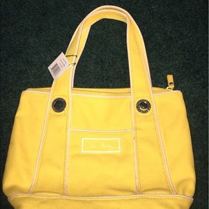 Vera Bradley small sunshine yellow tote