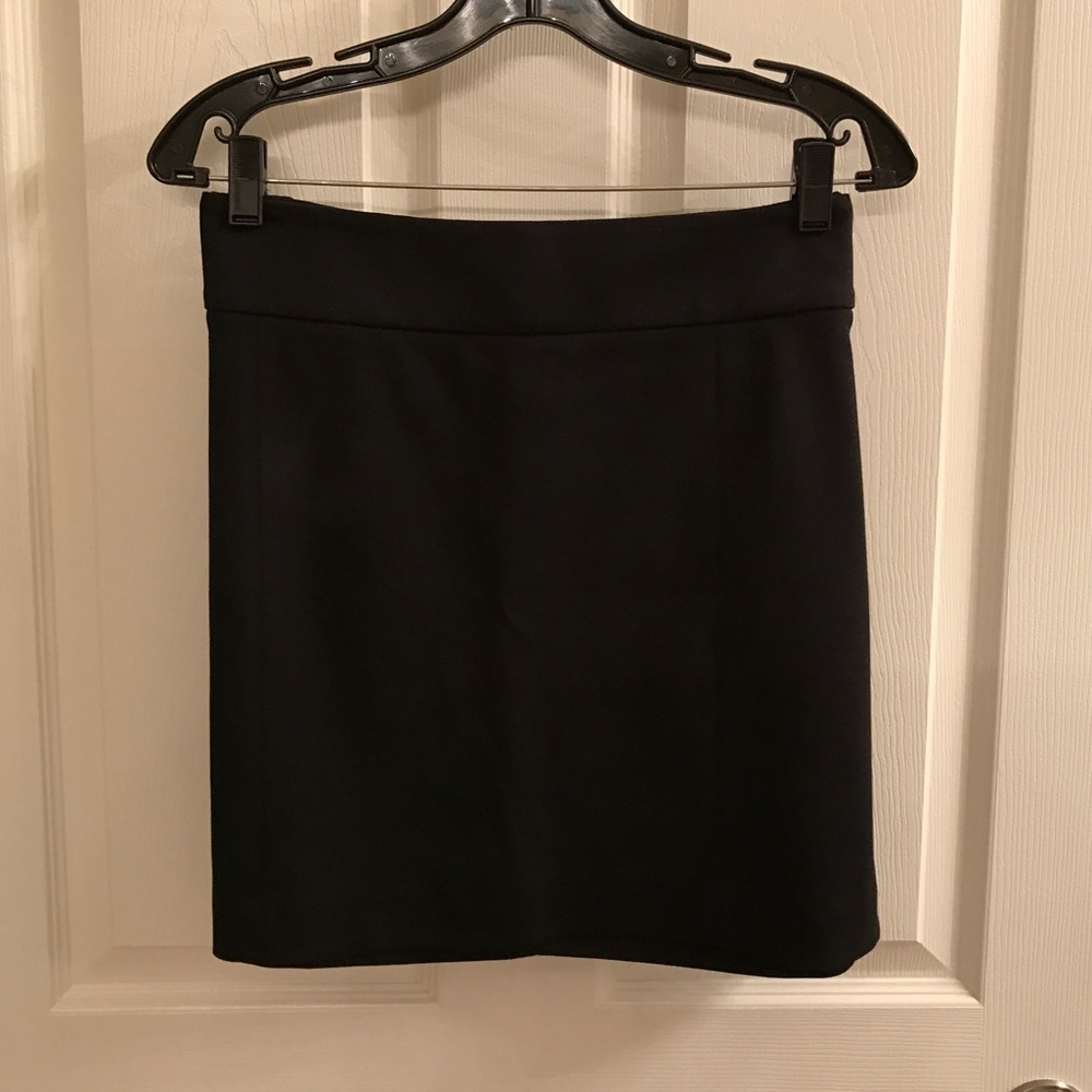 WHBM Black Mini Skirt