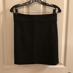WHBM Black Mini Skirt