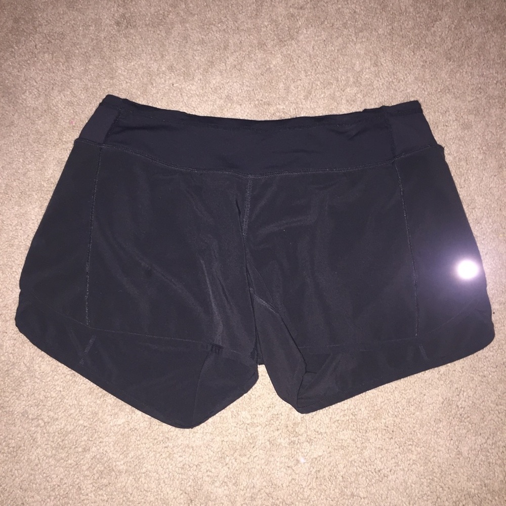 Black lululemon shorts