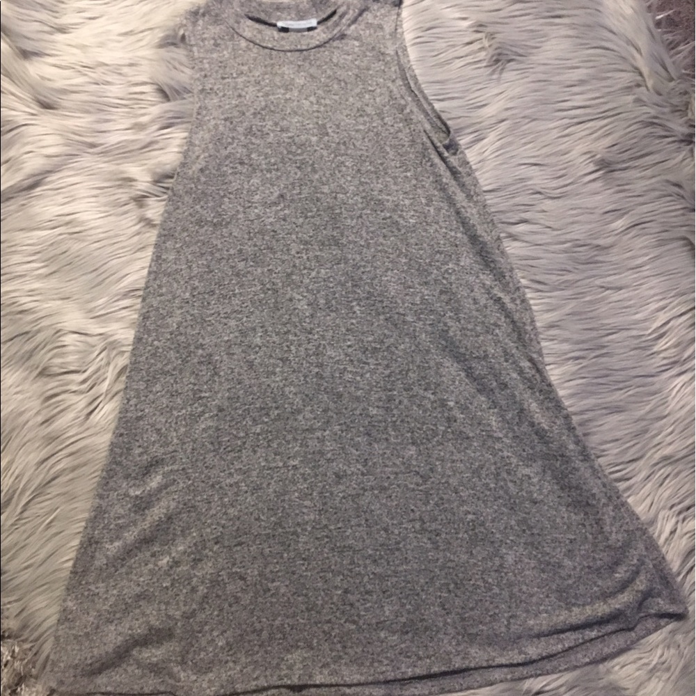 Honeylee gray sweater dress