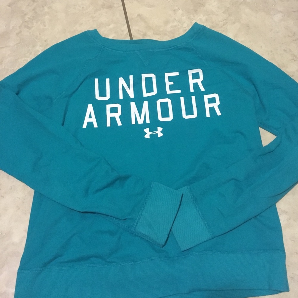 Teal Under Armour Sweatshirt