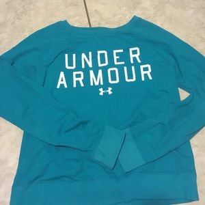 Teal Under Armour Sweatshirt