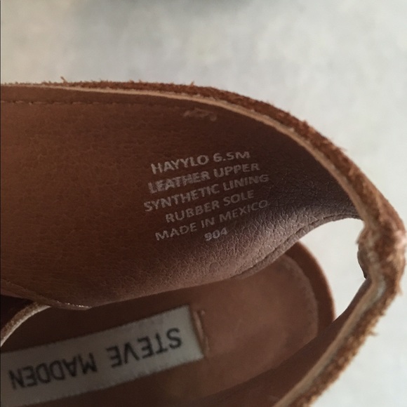 Steven Madden Cognac Sandals - Picture 5 of 8