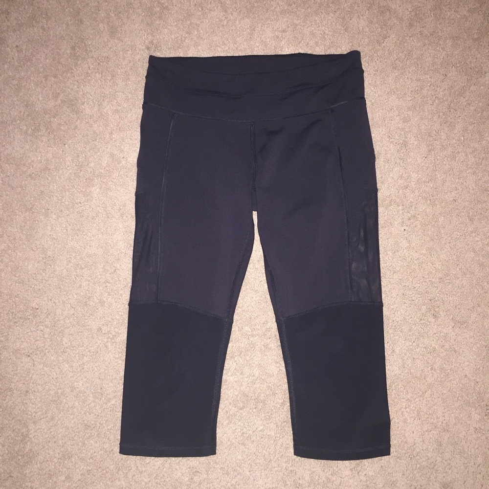Black mesh lululemon leggings