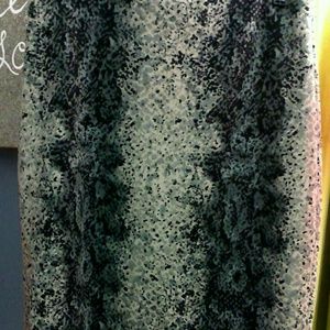 Snake Print Pencil Skirt