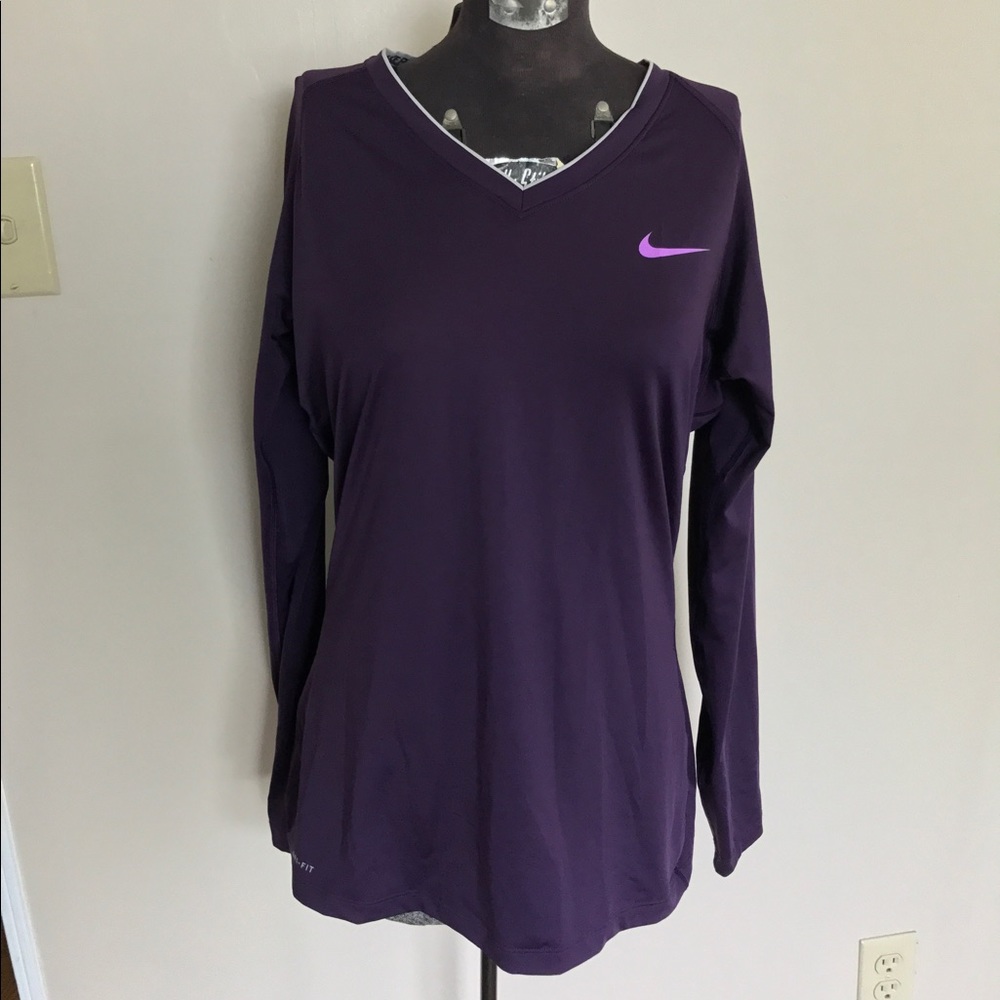 Nike Pro Long Sleeve Dri-Fit Athletic Shirt