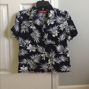 Boxy Hawaiian Shirt