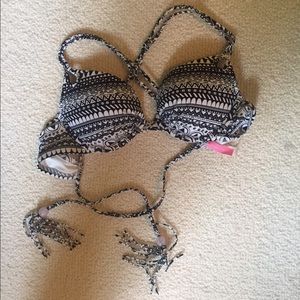 victoria's secret pushup strappy-back bikini 34B