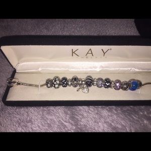 Memory charm bracelet.