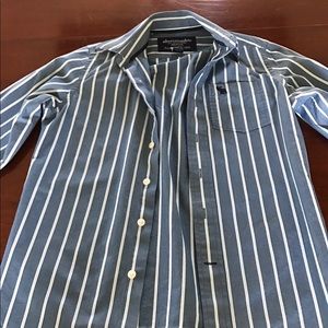 Abercrombie Button Down Boys Size M (runs large)