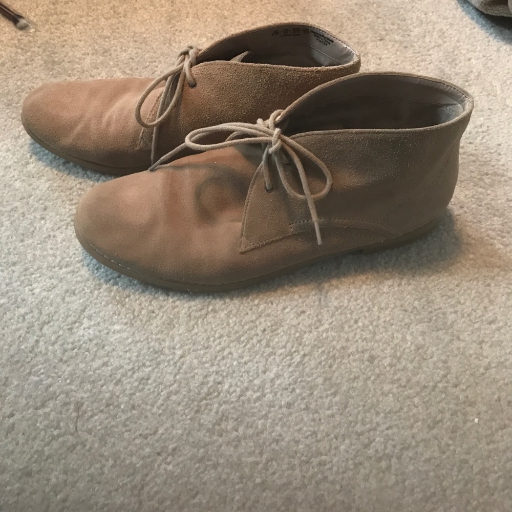 Franco Sarto suede desert boots