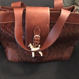 Authentic Barry Kieselstein-Cord bag A+ shape!