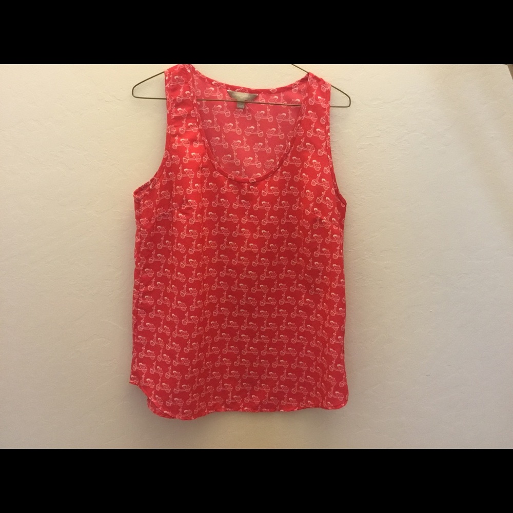 Scooter tank blouse