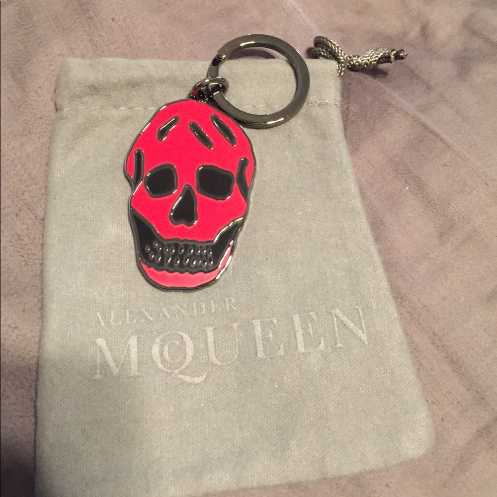 Rare Alexander McQueen key ring. Brand new!