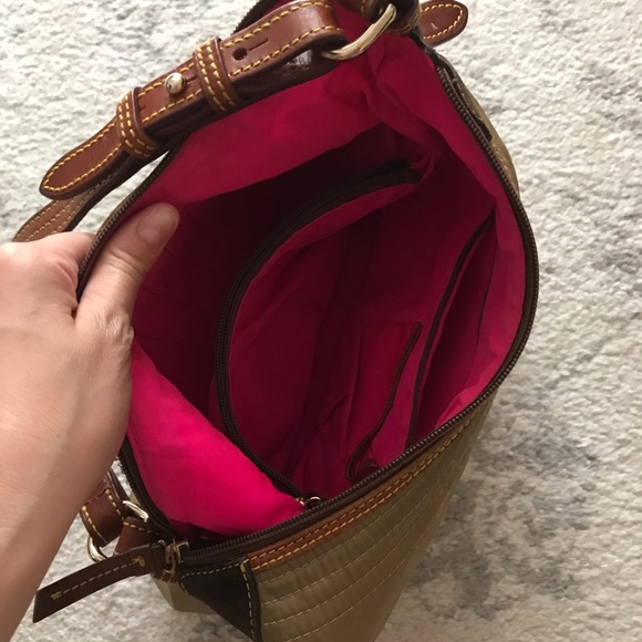 Olive green Dooney & Bourke Erica shoulder bag - Picture 6 of 8