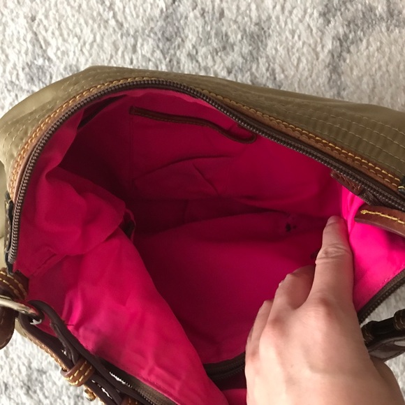 Olive green Dooney & Bourke Erica shoulder bag - Picture 7 of 8