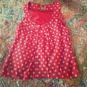 Kate Spade polka dot top with bow