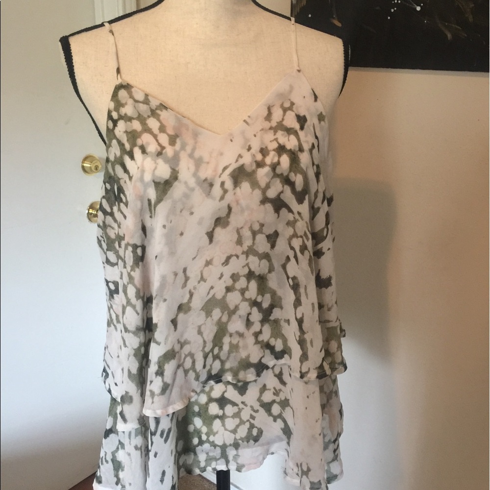 Spring Chiffon Tank