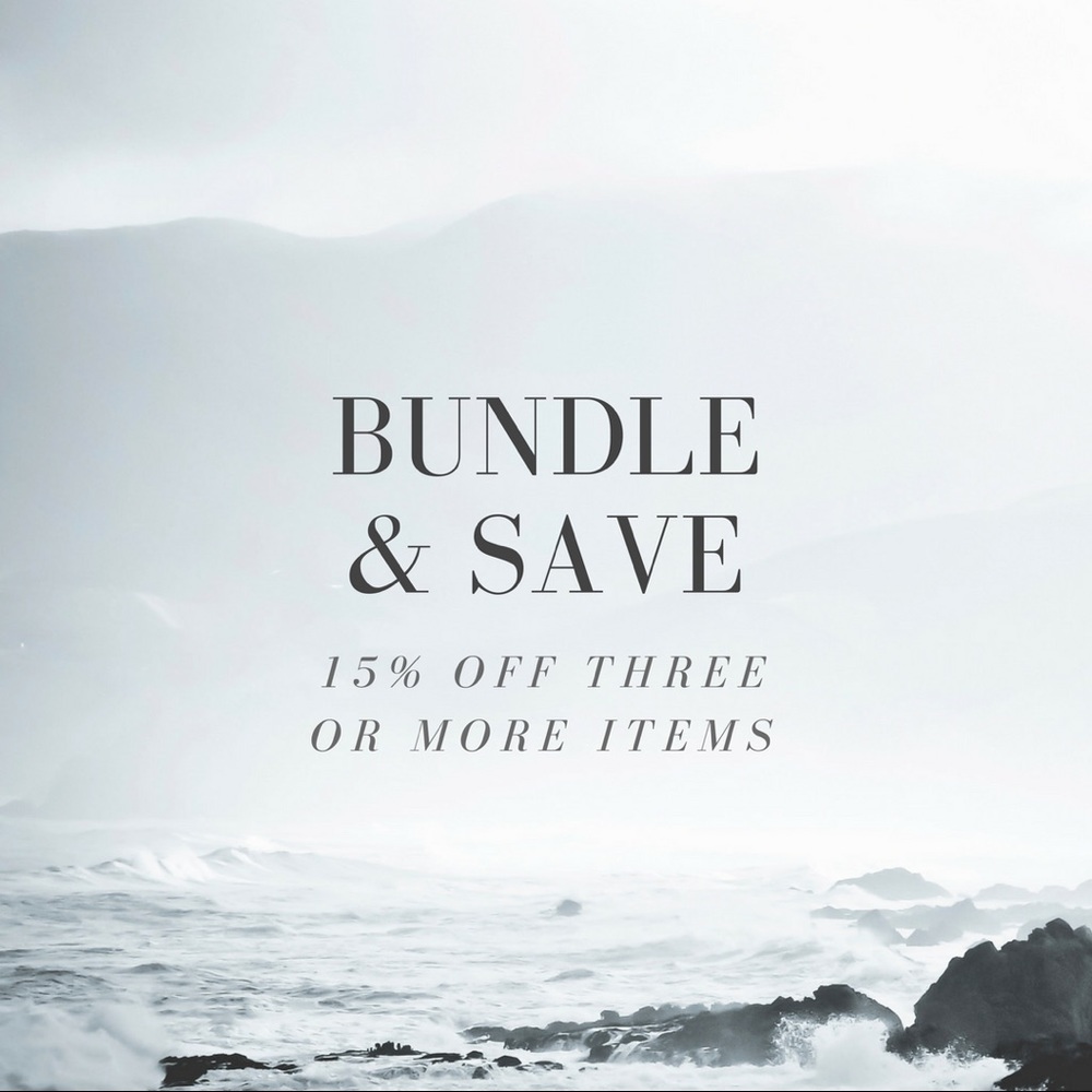 🌼 BUNDLE AND SAVE 15% 🌼