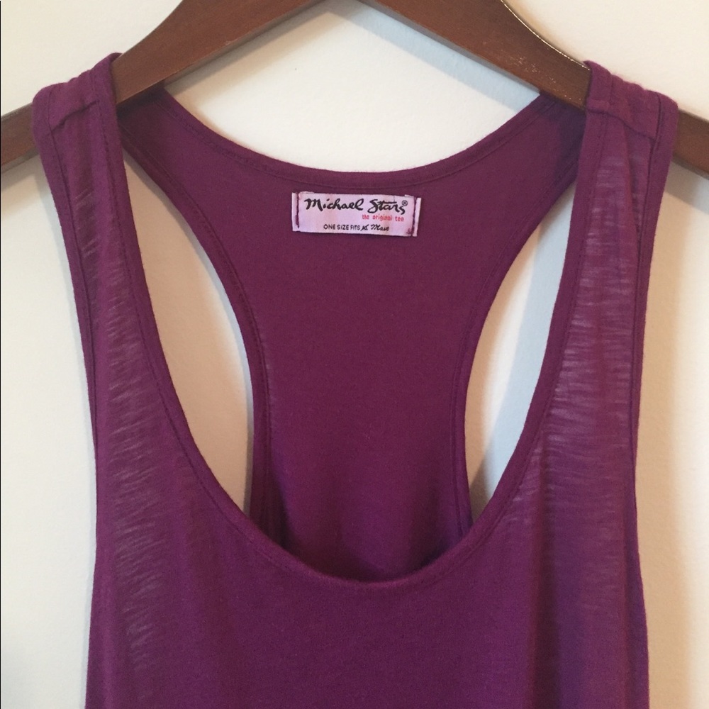 Michael Stars Racerback Slub tee - Picture 3 of 8