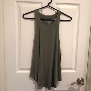 American Eagle green tank