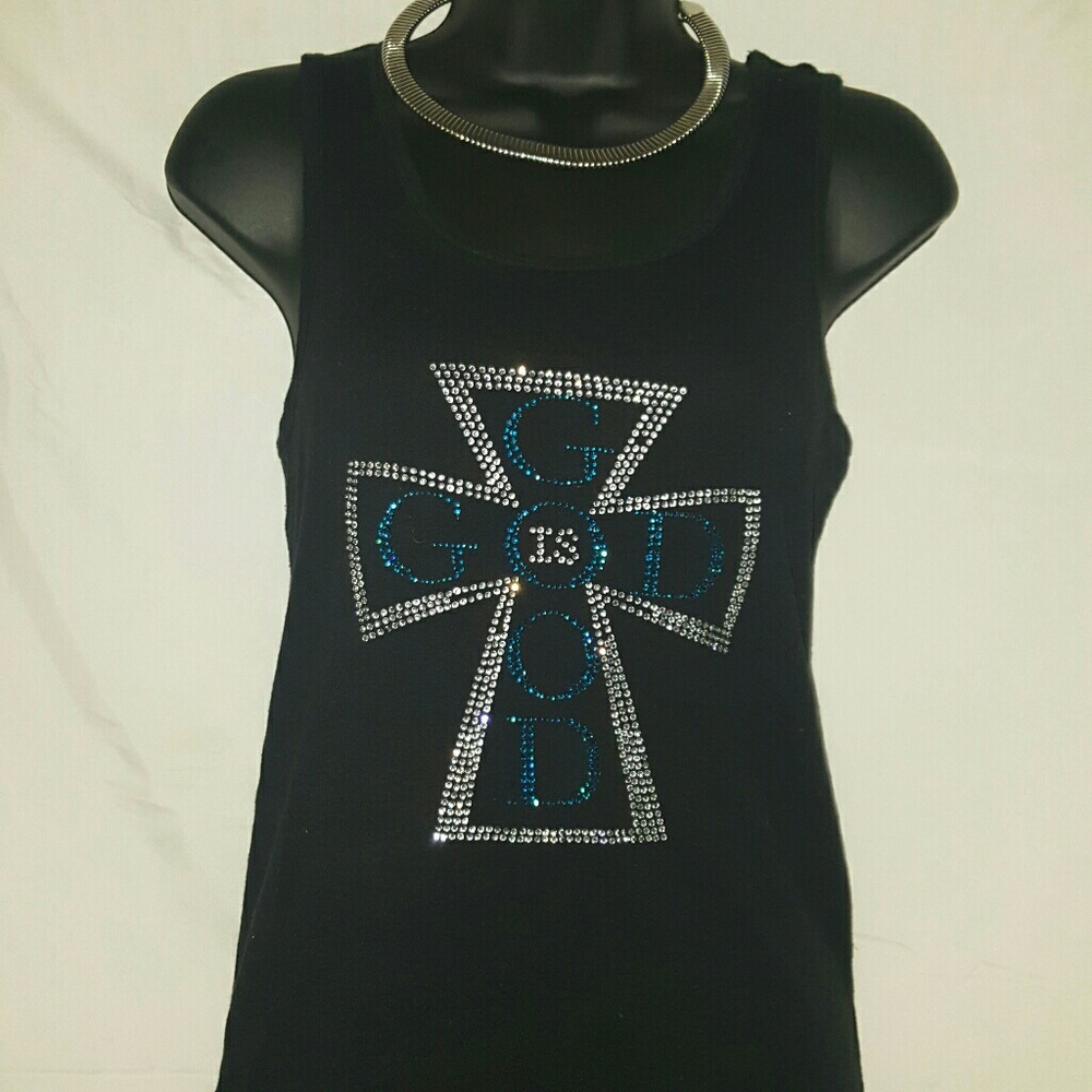 GOD IS GOOD Bling Tee
