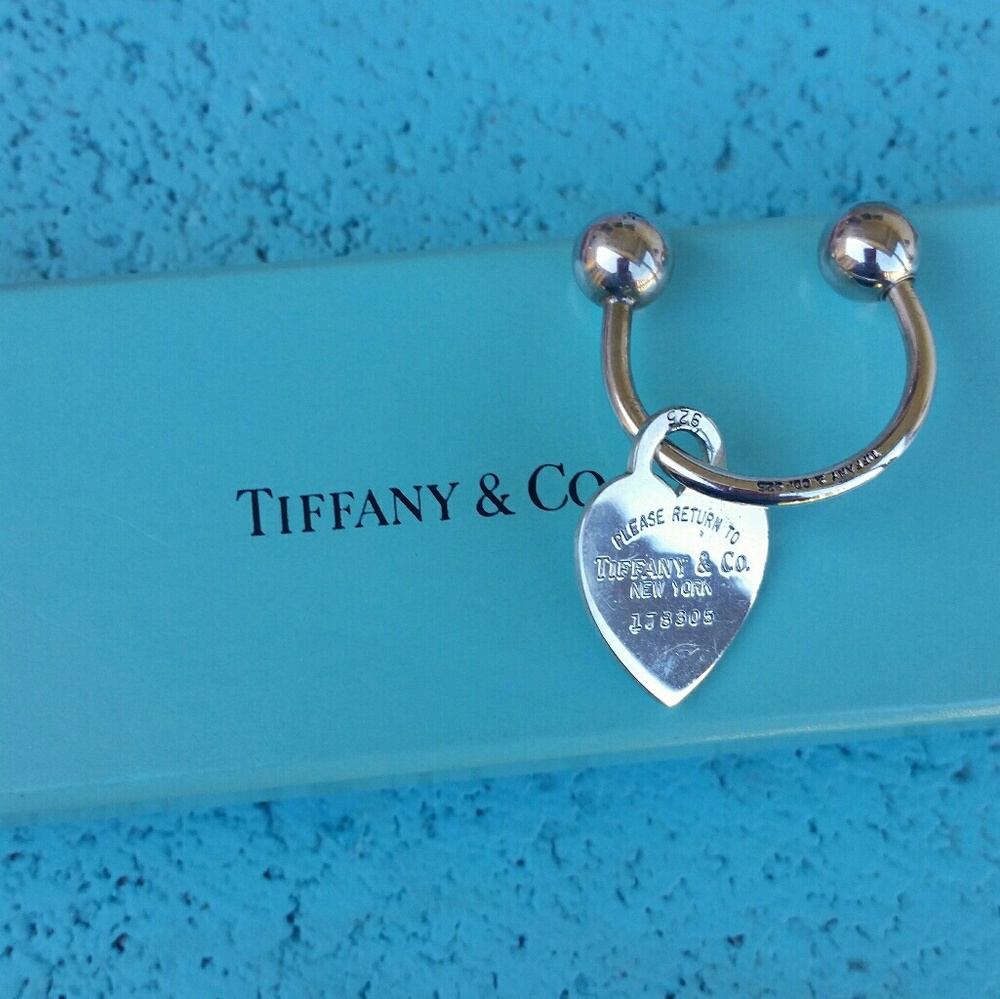 Tiffany & Co Heart Key Ring