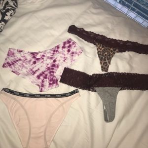 PINK VICTORIA'S SECRET panties