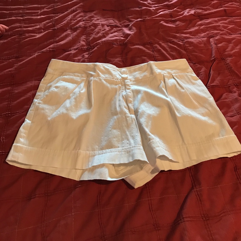 White shorts