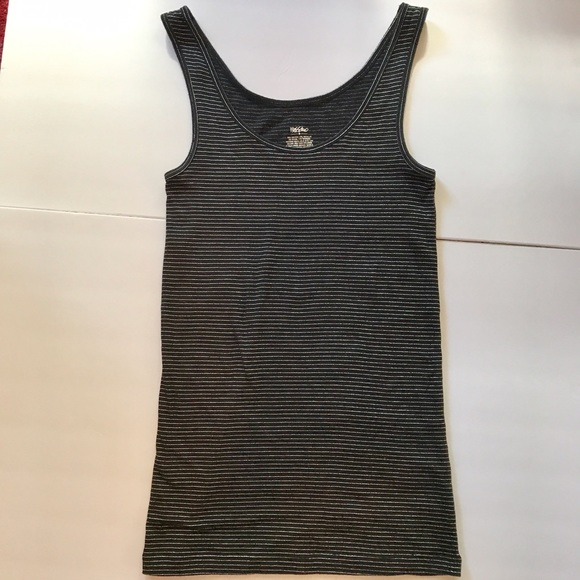 Black and Silver Tank Top - Picture 4 of 5