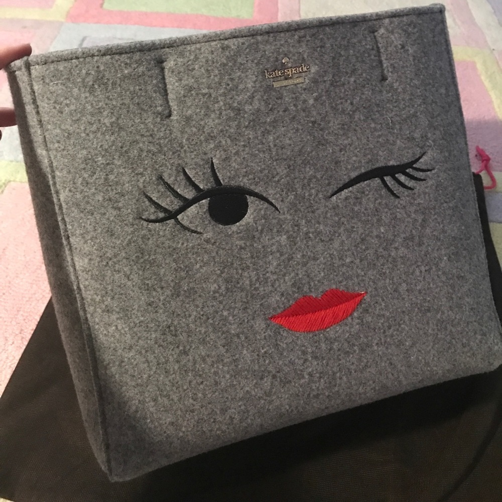 Kate Spade wink Hallie tote bag. Super roomie NWT