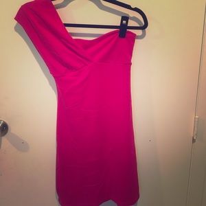 HOT PINK SUSANA MONACO DRESS