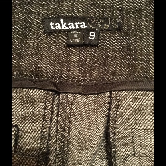 Black/ Dark Gray Dress Shorts - Picture 7 of 8