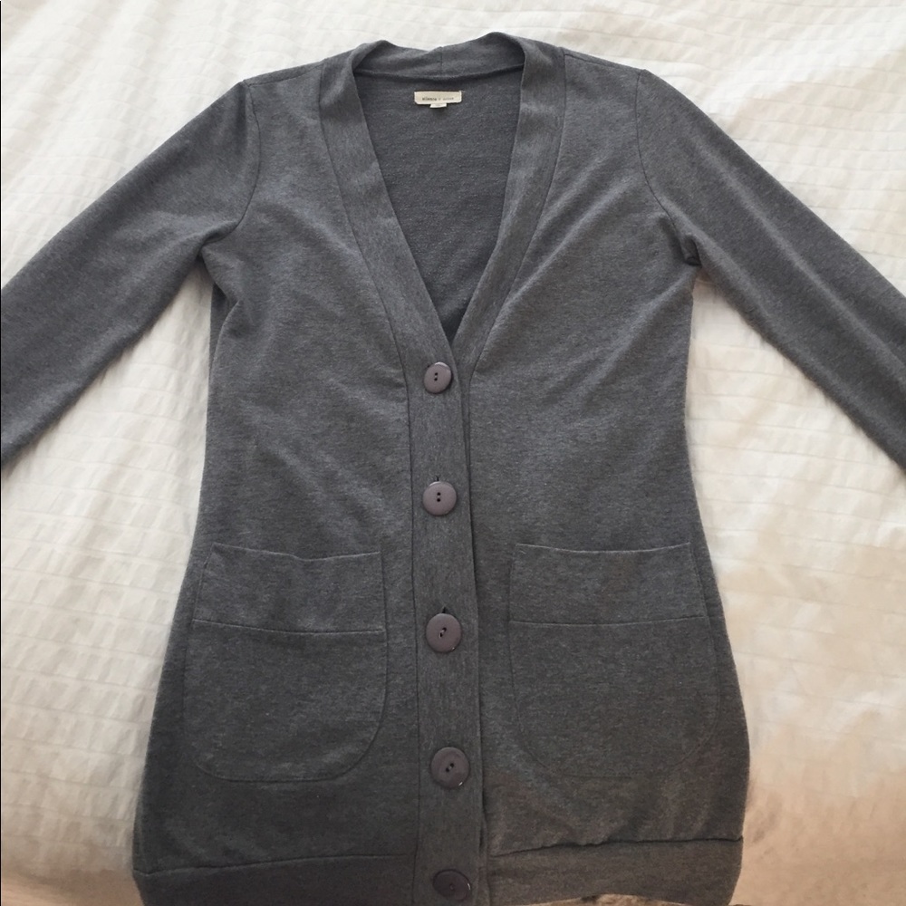 Grey cardigan in great condition!