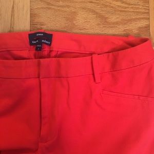 Orange/Red Ankle Pants