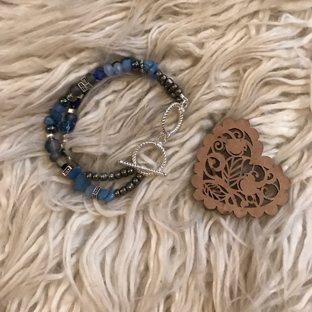 Handmade double strand bracelet✨🌙