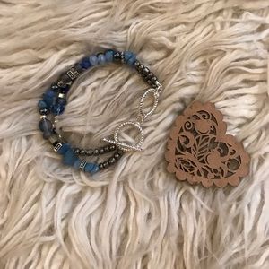 Handmade double strand bracelet✨🌙