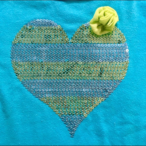 Sequin Heart Kids Dress! - Picture 2 of 4