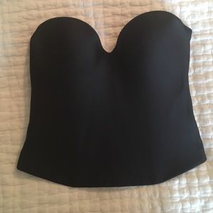 Black Bodice Top