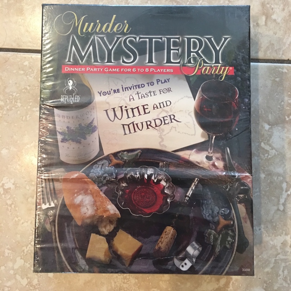 Game - Murder Mystery "Wine and Murder"