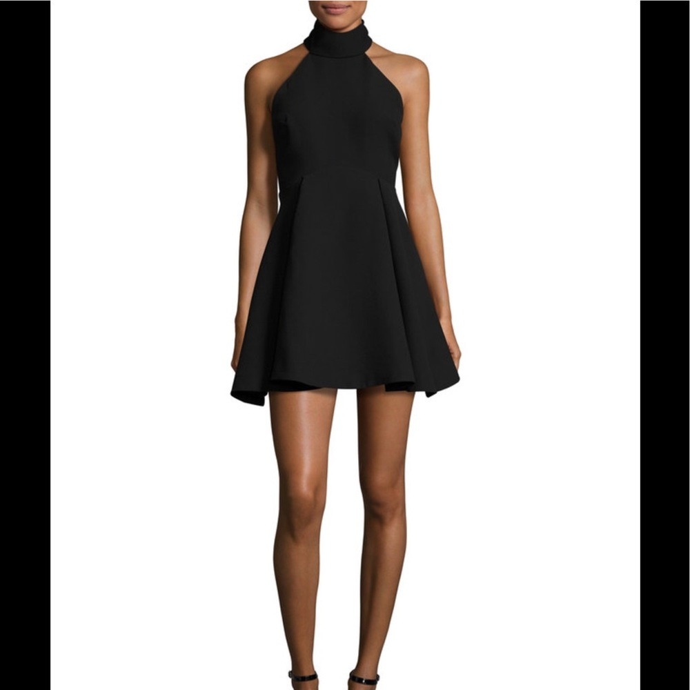 Finders Keepers Pleated Flared Holiday Party Dress