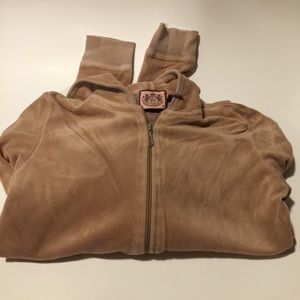 Tan juicy couture jacket