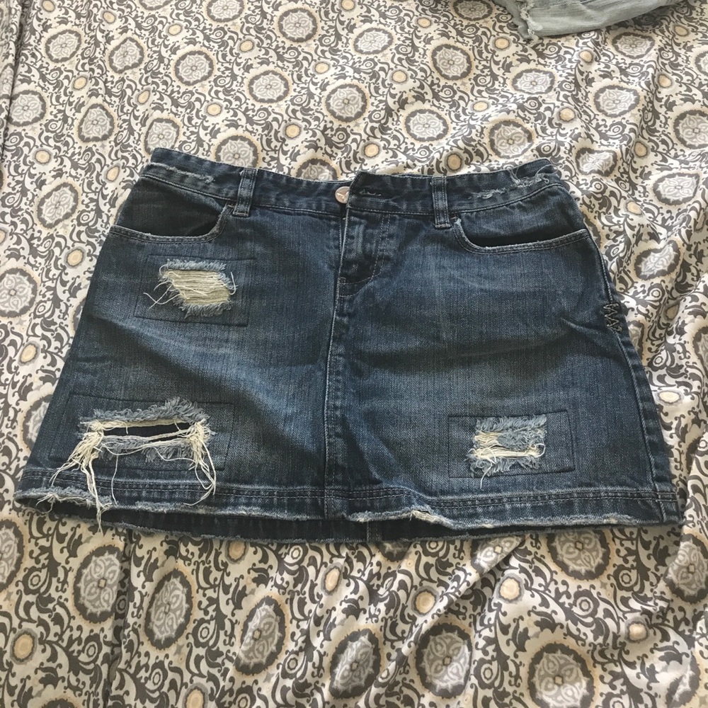 Denim skirt