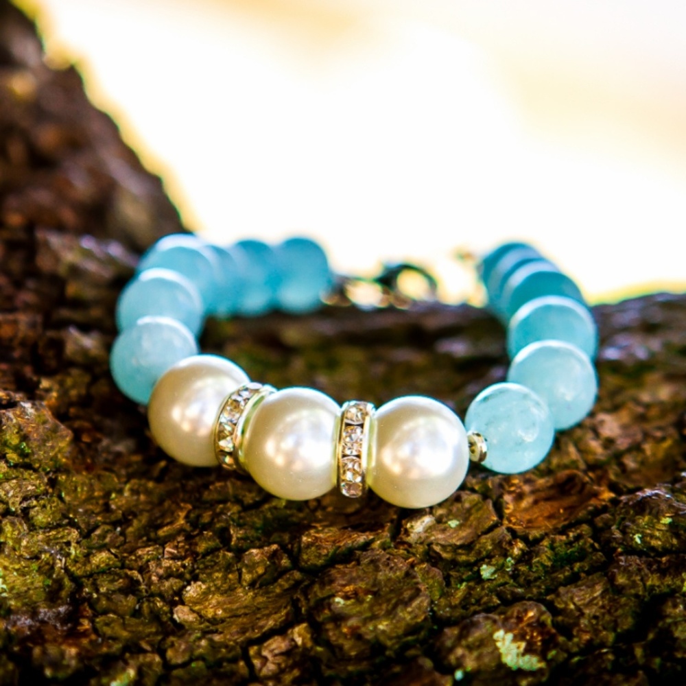 Handmade beaded bracelet