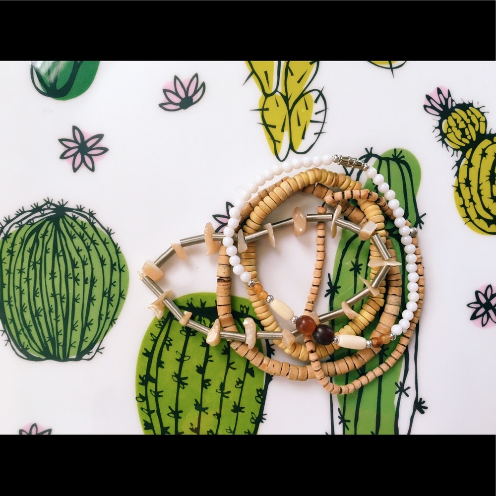 Wood Toned Bracelet Pack