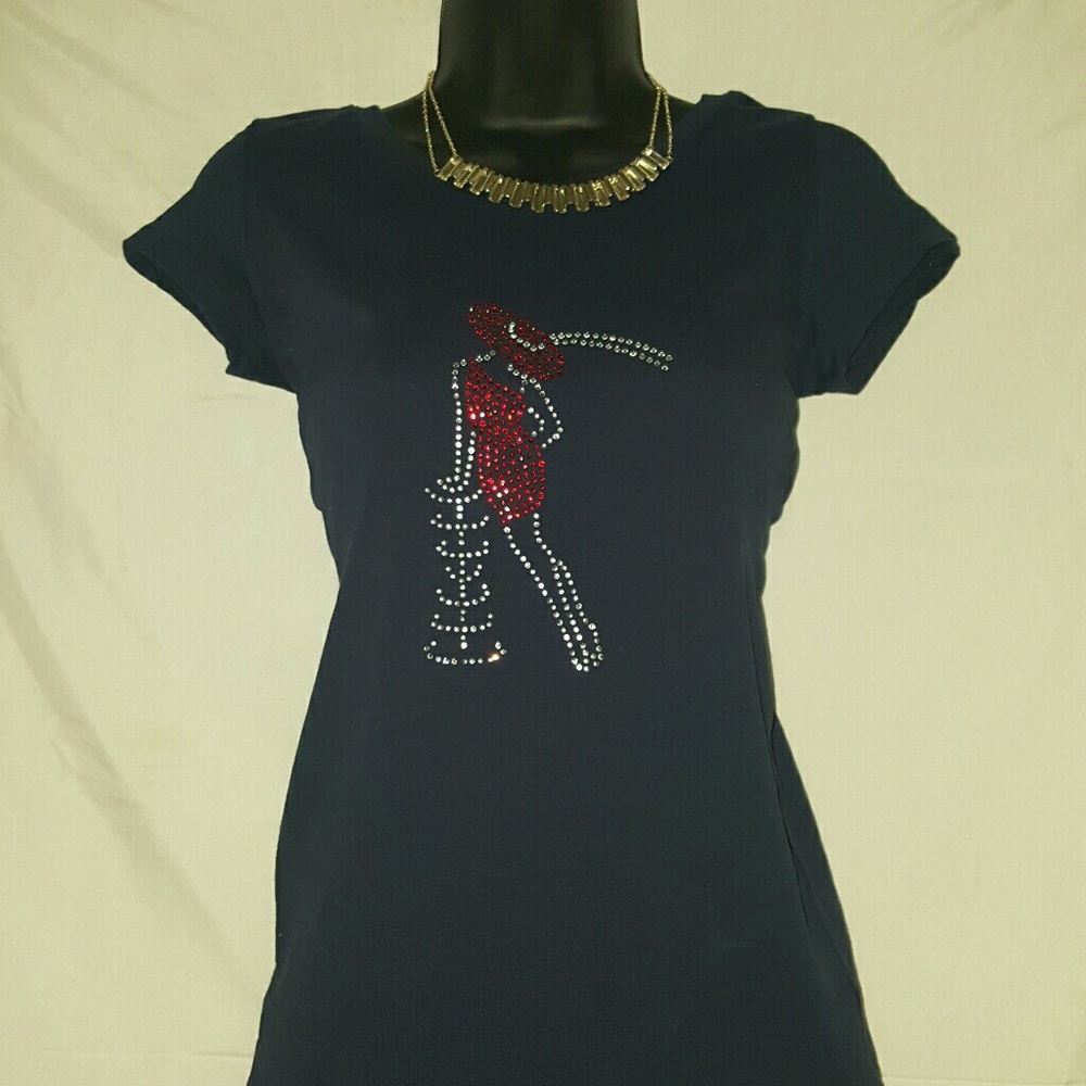 LADY IN WAITING Bling Tee