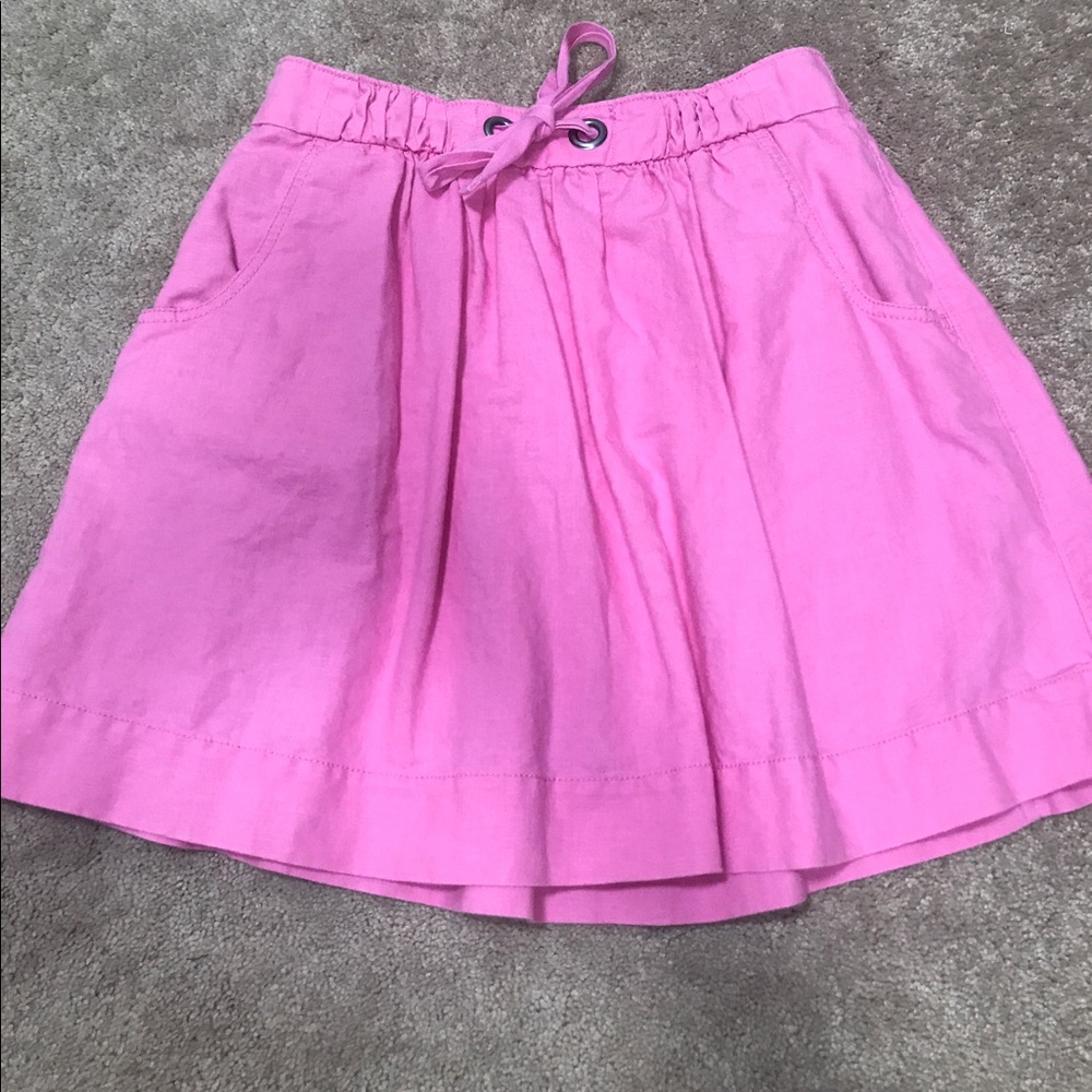 Pink flowy JCrew skirt