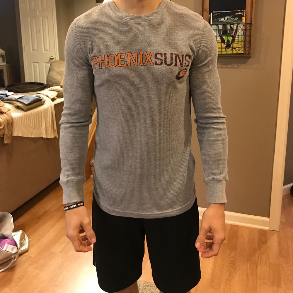 👻 NBA Phoenix Suns Long Sleeve Shirt Size Medium