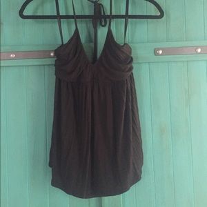 BCBG Black Halter Top